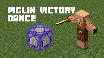 Piglin Victory Dance tutorial