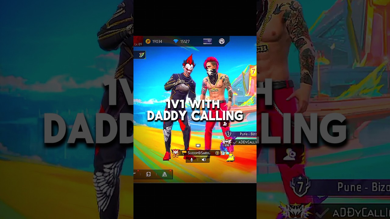 IMPOSSIBLE🍷DADDY CALLING VS SUDIP SARKAR 🔥GARENA FREE FIRE 