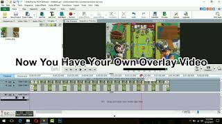 Add Clash Royale Overlay To Video | Videopad Tutorial