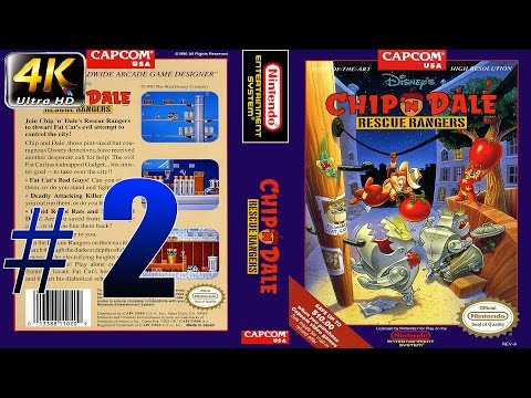 Прохождение Chip u0027n Dale Rescue Rangers NES Gameplay Longplay (by Allariel)