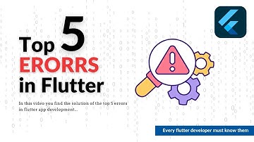 Top 5 Common Errors In Flutter || Part - 1 || Flutter Tutorial || In Hindi