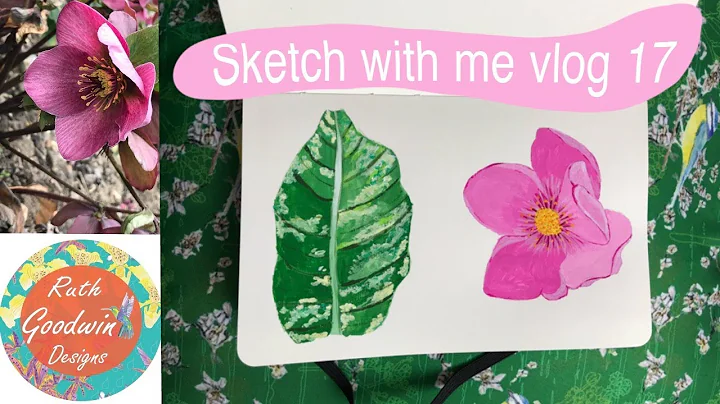 Sketch with me - Ruth Goodwin Designs Vlog 17