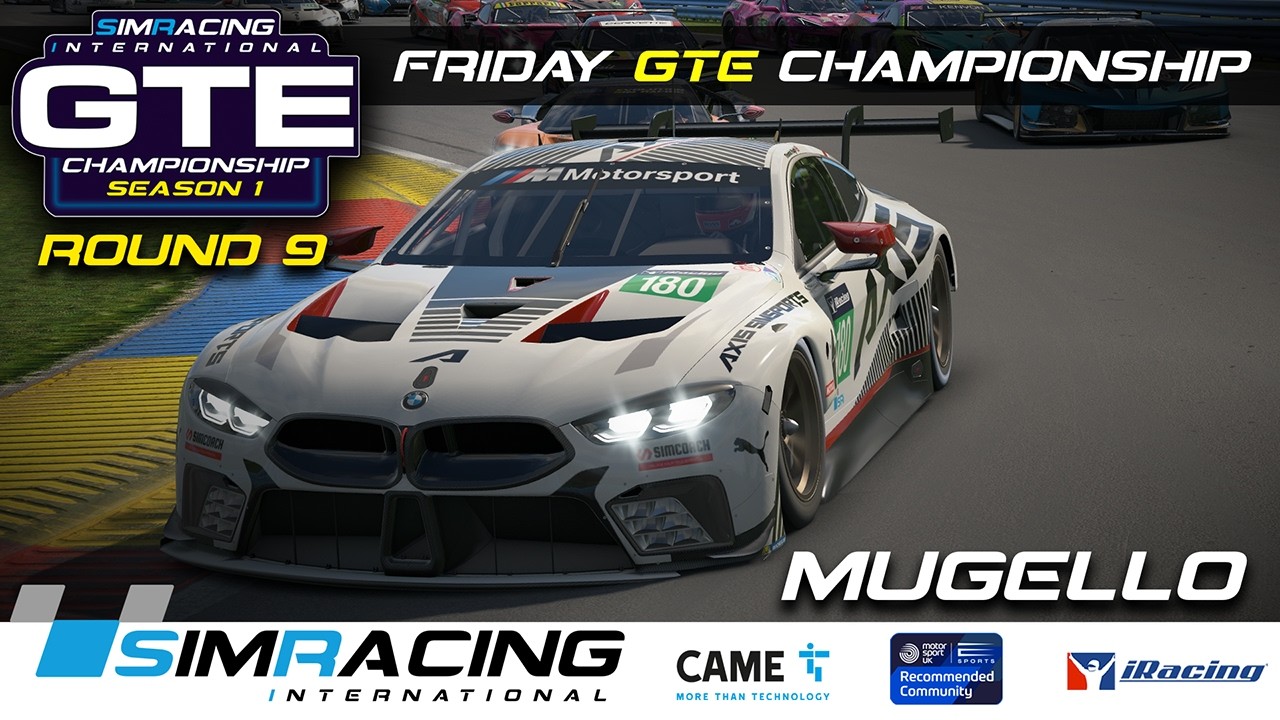 GTE | Round 9 | Mugello | SimRacing International Championship Season 1