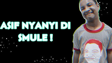Asif nyanyi lagu suaramu syairku di Smule!