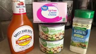 Buffalo Chicken Dip - 1 Weight Watcher SmartPoint ... So yummy !!