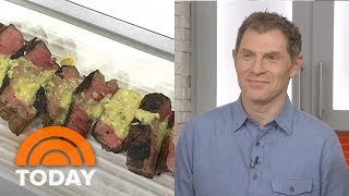 Bobby Flay Makes Steak With Wild Mushroom Salad, Truffle Vinaigrette | TODAY