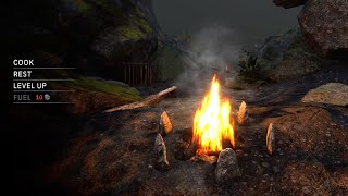 How to make a Bonfire and Rest Near it | The Great Escape | Tainted Grail: The Fall of Avalon 1.0