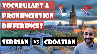 Vocabulary, grammar and pronunciation differences between Serbian and Croatian