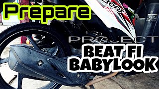 Modif Beat FI BabyLook (Beli Bahan Modif) | Babylook's Project Part 1