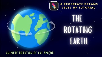 Procreate Dreams Level Up Tutorial - Animate the Earth
