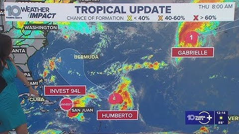 Tracking the Tropics: Humberto forecast to become a major hurricane this weekend