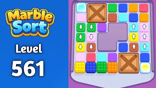 Marble sort Level 561 walkthrough solution 