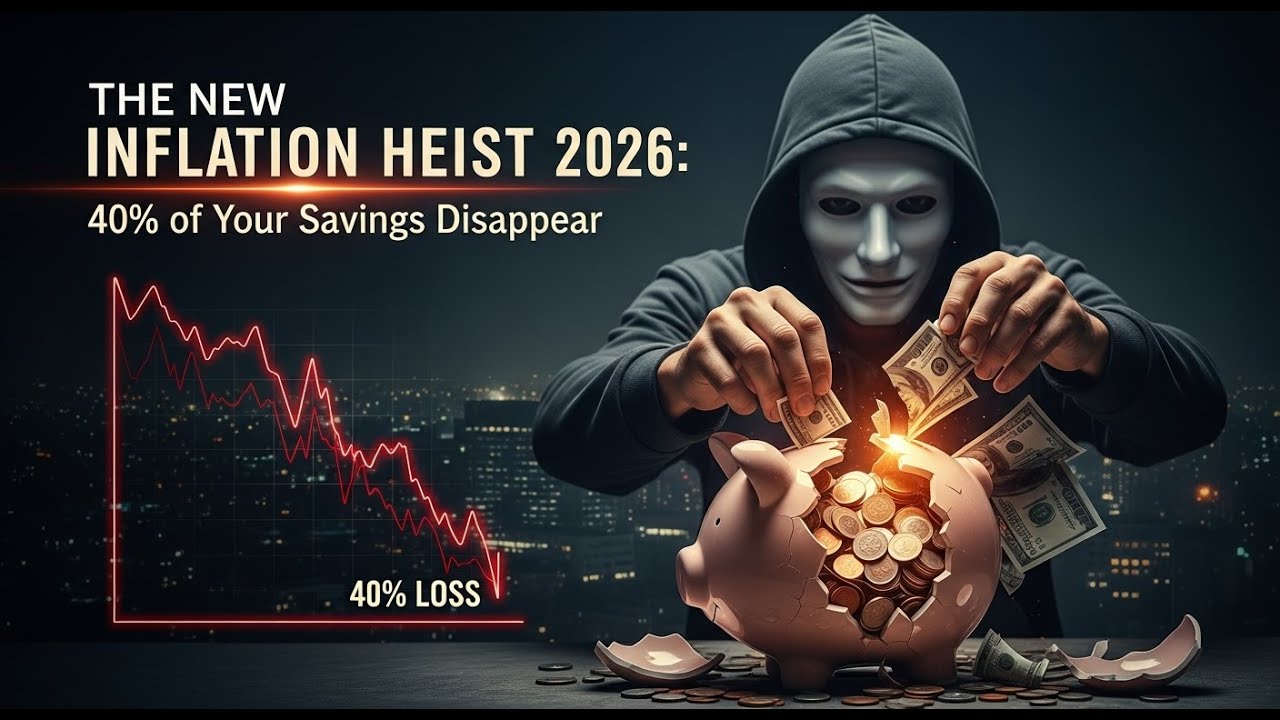 The New Inflation Heist 2026: How 40% of Your Savings Will Disappear | MUST WATCH Analysis