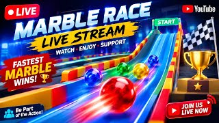 🔴 LIVE MARBLE RACE 🏁 | Crazy Marble Race & Satisfying Marble Run | Watch Live!