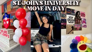 Back To Campus With Amarradanielle Move In Day At St Johns University 