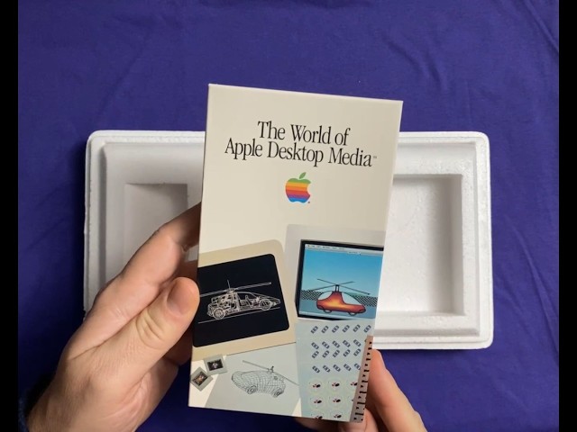 VHS - The World of Apple Desktop Media (1989) #MARCHintosh - YouTube