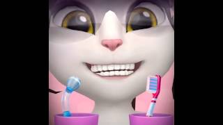 [My Talking Angela] How to make the skater-girl make-up screenshot 5