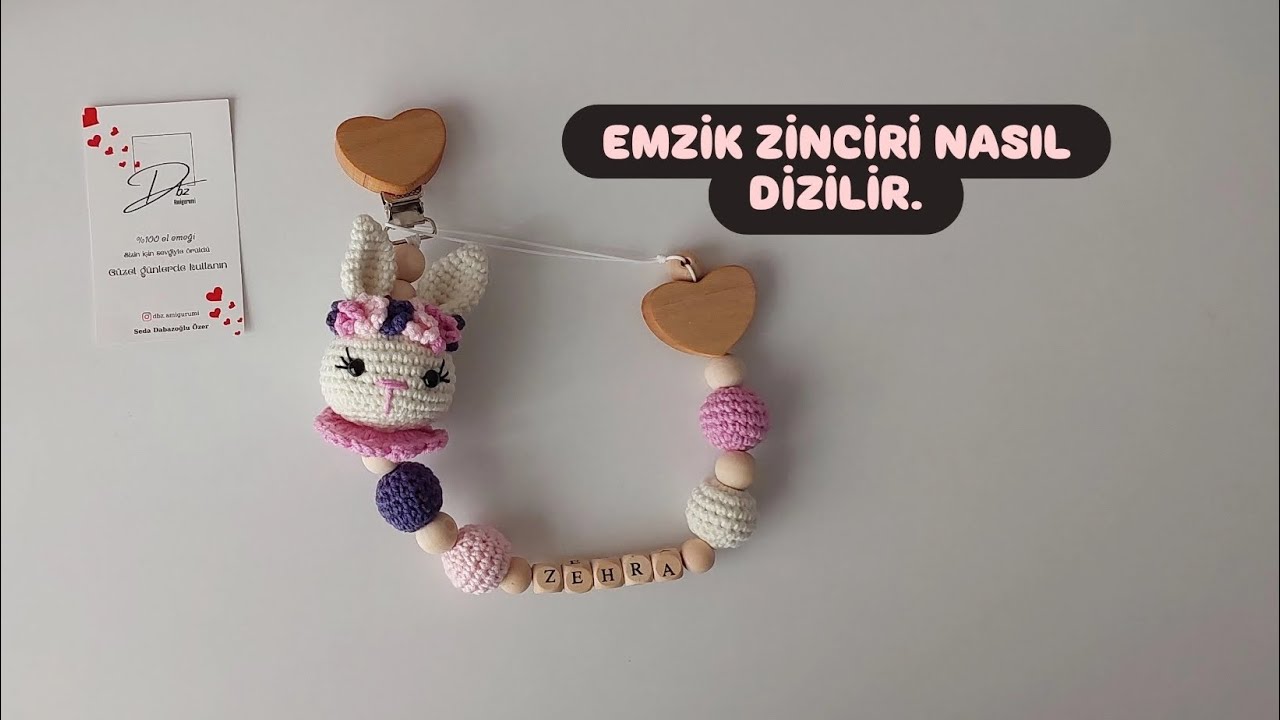 Emzik zinciri dizilişi #örgü #amigurumi #crochet #kendinyap