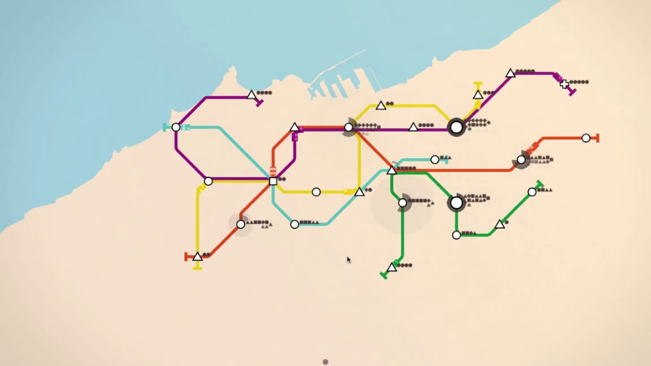 Mini Metro More - Casablanca Gameplay