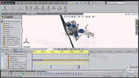 SolidWorks Animation Render