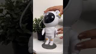 Astronaut Galaxy Projector Night Light – 360° Rotating Nebula Star Projector
