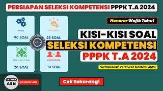 PPPK Competency Selection Question Grid – PPPK Competency Selection Material