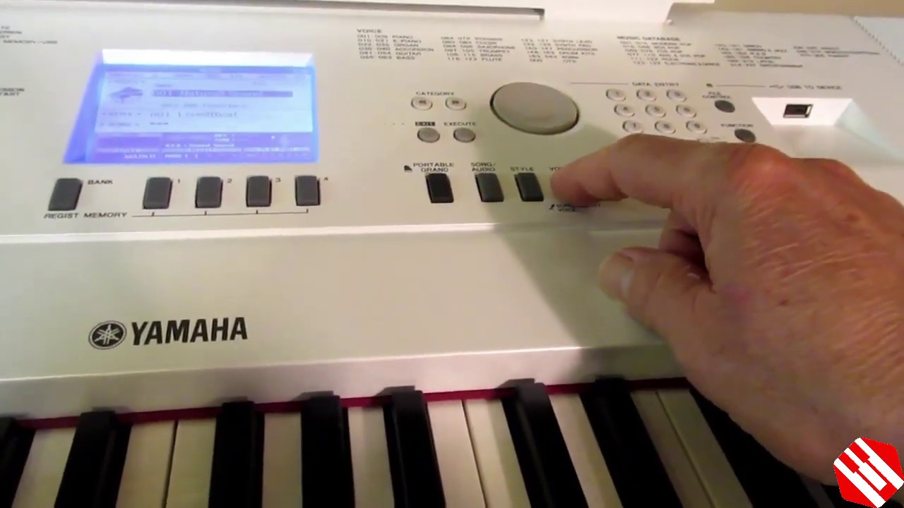 How To Set Split Voice On Your Yamaha Digital Piano YouTube