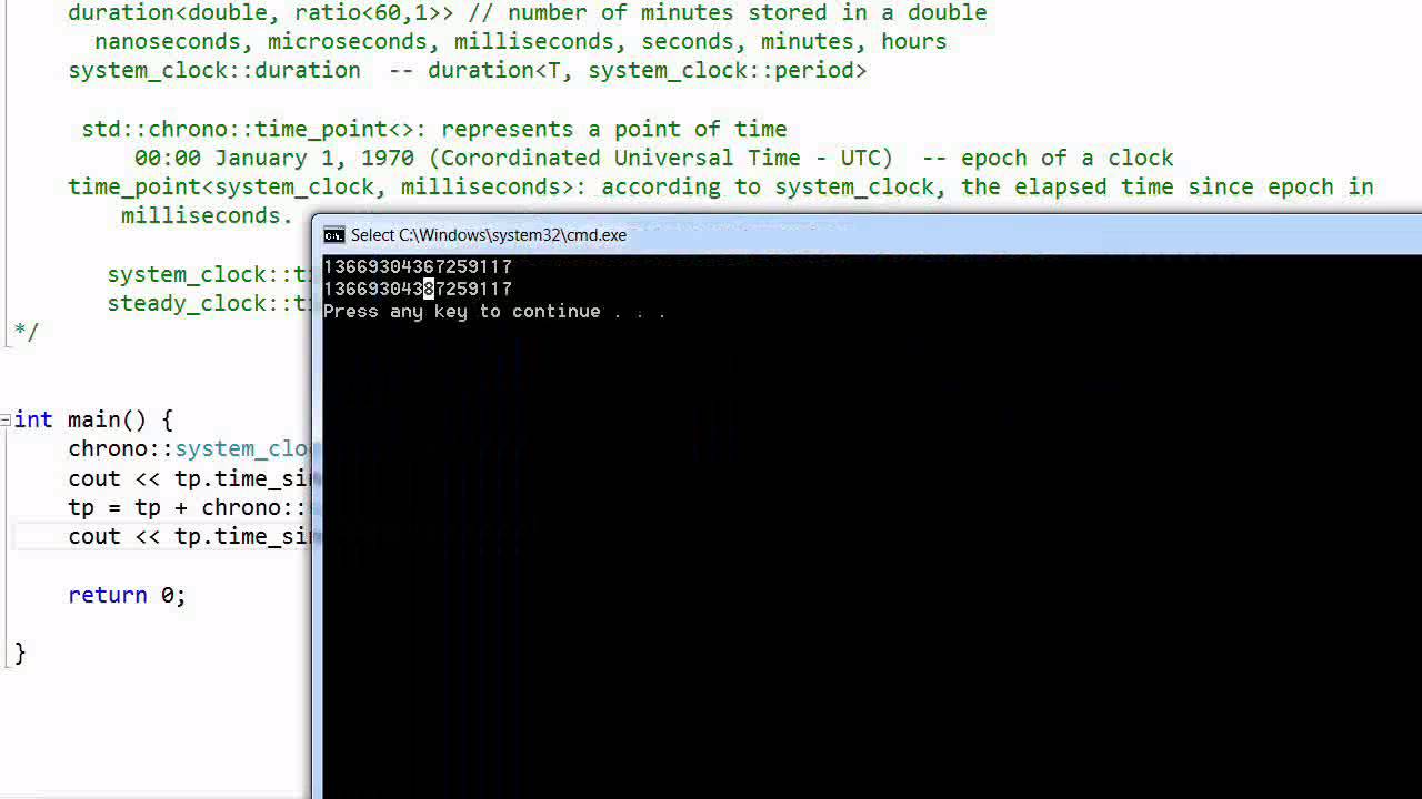 C++ 11 Library: Clocks and Timers -- Part II - YouTube C++ 11 Library: Clocks And Timers -- Part Ii - Youtube