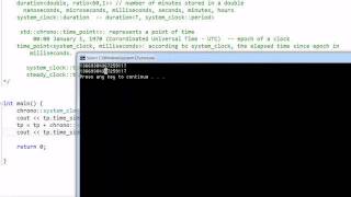 C++ 11 Library:  Clocks and Timers  -- Part II