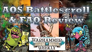 BattleScroll & FAQ Review - Warhammer Weekly 12222021