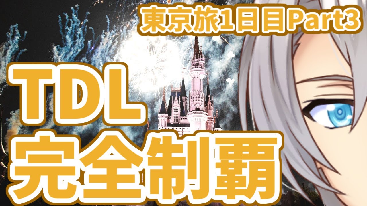 078 東京ディズニーランド完全制覇した件について 東京旅1日目part3 完 バーチャルユーチューバー Youtube