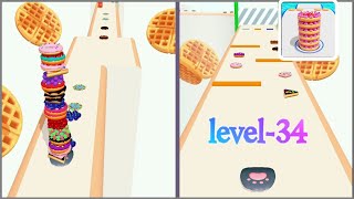 PanCake Rush:Cake Run 3d  Top free Games Lv.34 Walk Through  Andriod,IosGames screenshot 5