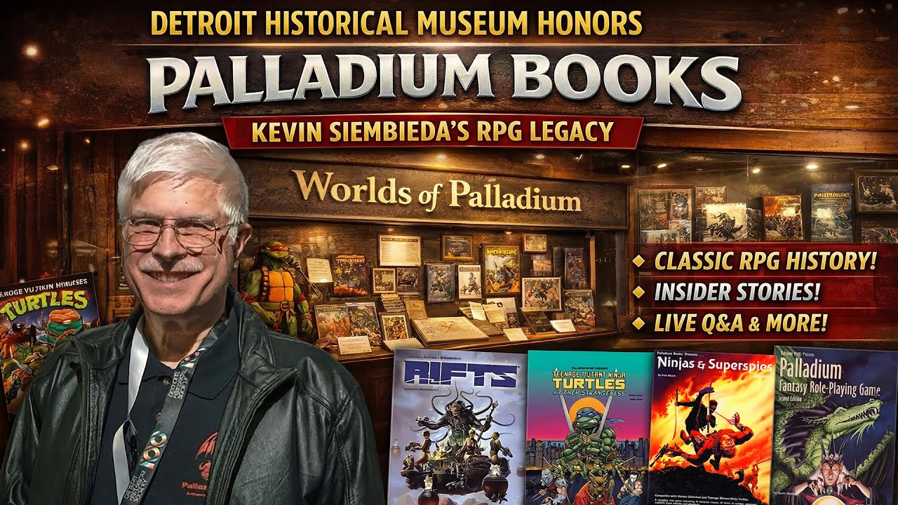 Выставка «Миры Палладиума»: Кевин Сиембиеда отмечен Детройтским историческим музеем.