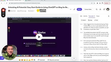 Transform Your Video Transcripts into Title & Descriptions with Bing and ChatGPT