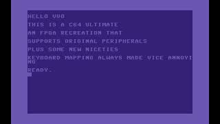 A quick C64 Ultimate capture.