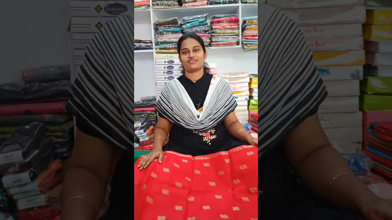 ✨💥Latest | tusser slik | saree design | whatsapp to order 