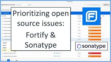Prioritizing your open source issues – Susceptibility analysis with Fortify and Sonatype