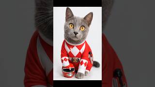 Ubi red ranger😂 #Cat #CatLovers #CatLife #CatVideos