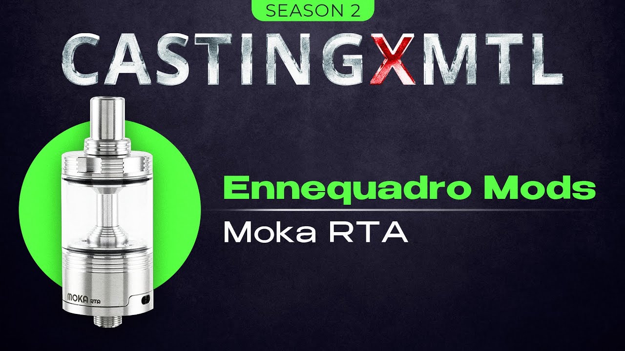 ULTON Ennequadro Mods Moka RTA Casting X MTL Выпуск №