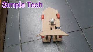 Homemade Rc Cardboard Electric car || DIY.