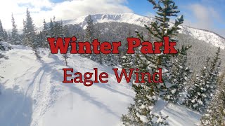 Skiing Eagle Wind Tree's at Winter Park | Finding drops and a few freshies