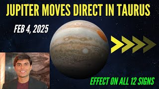 Jupiter Turns Direct in Taurus | February 4, 2025 | HUGE Shifts & Abundance Incoming!
