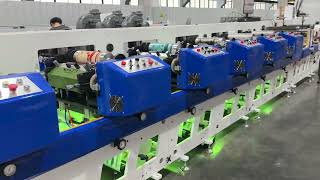 QianIsland 6  colors high speed unit type flexo printing machine with double servo motor#printing
