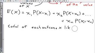 MDM4U 14-15 E Probability Distributions and Expected Value