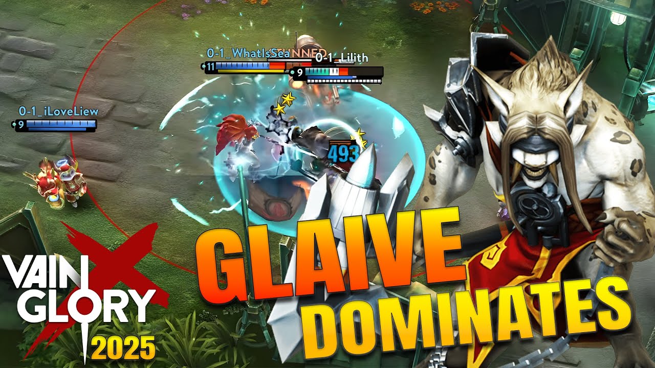 GLAIVE ГОСПОДСТВУЕТ!!! | ПОДДЕРЖИТЕ GLAIVE | Игровой процесс Vainglory 2025 3 на 3