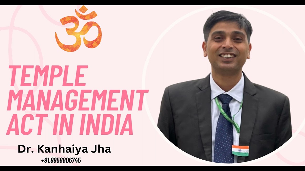 Temple Management Act in India