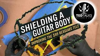 Shielding Paint and Guitar Bodies | BexGears Kit Modding