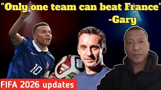 FIFA 2026 updates|Predictions for champion|team coaches resigned|Who'll win,France? Spain? Arg?