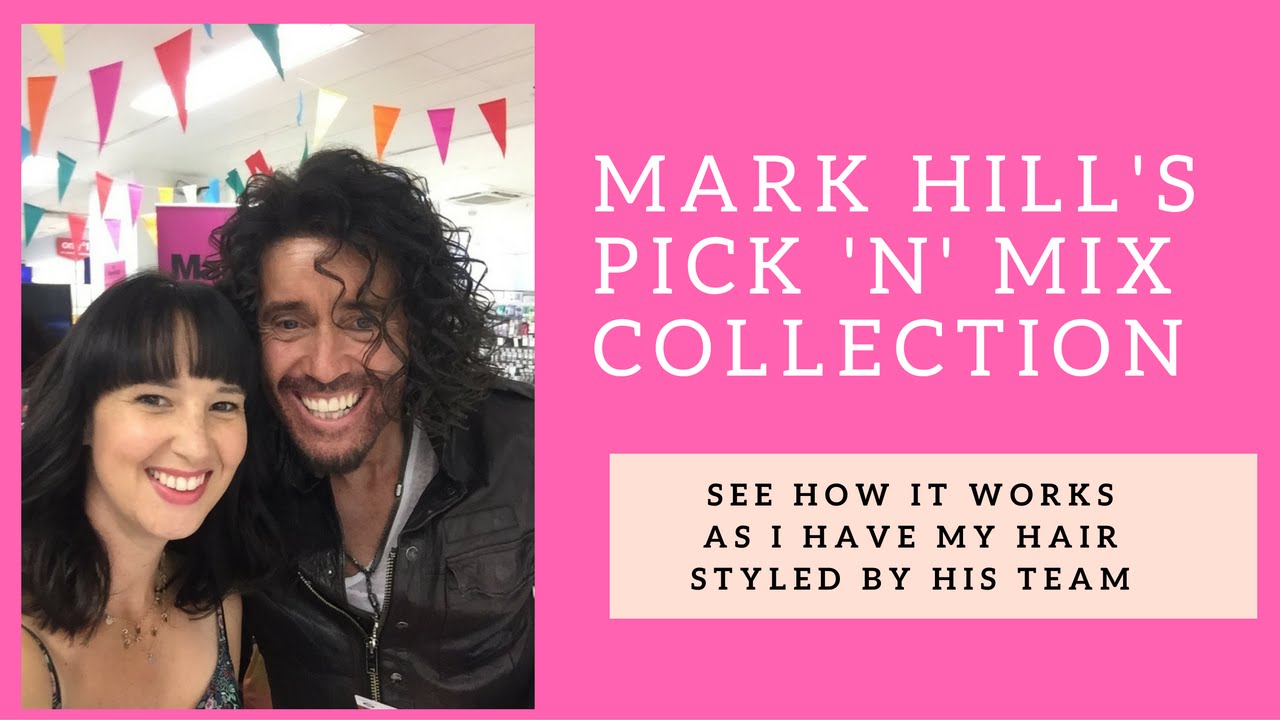 Having My Hair Styled With Mark Hill's New Pick 'N' Mix Wand YouTube
