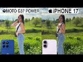Moto G37 Power 5G Vs iPhone 17 Camera Test Comparison